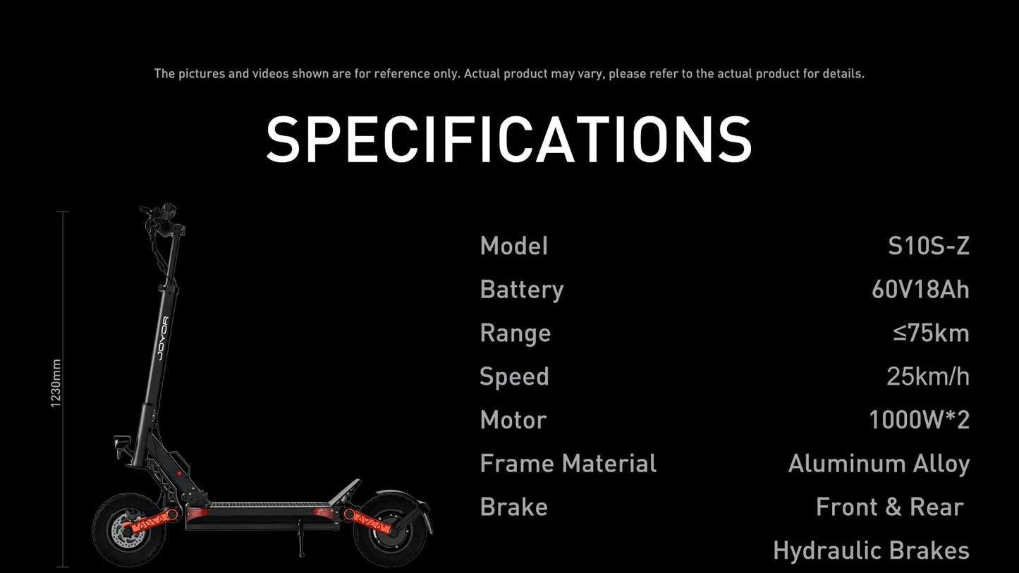 JOYOR S10S-Z Folding Electric Scooter