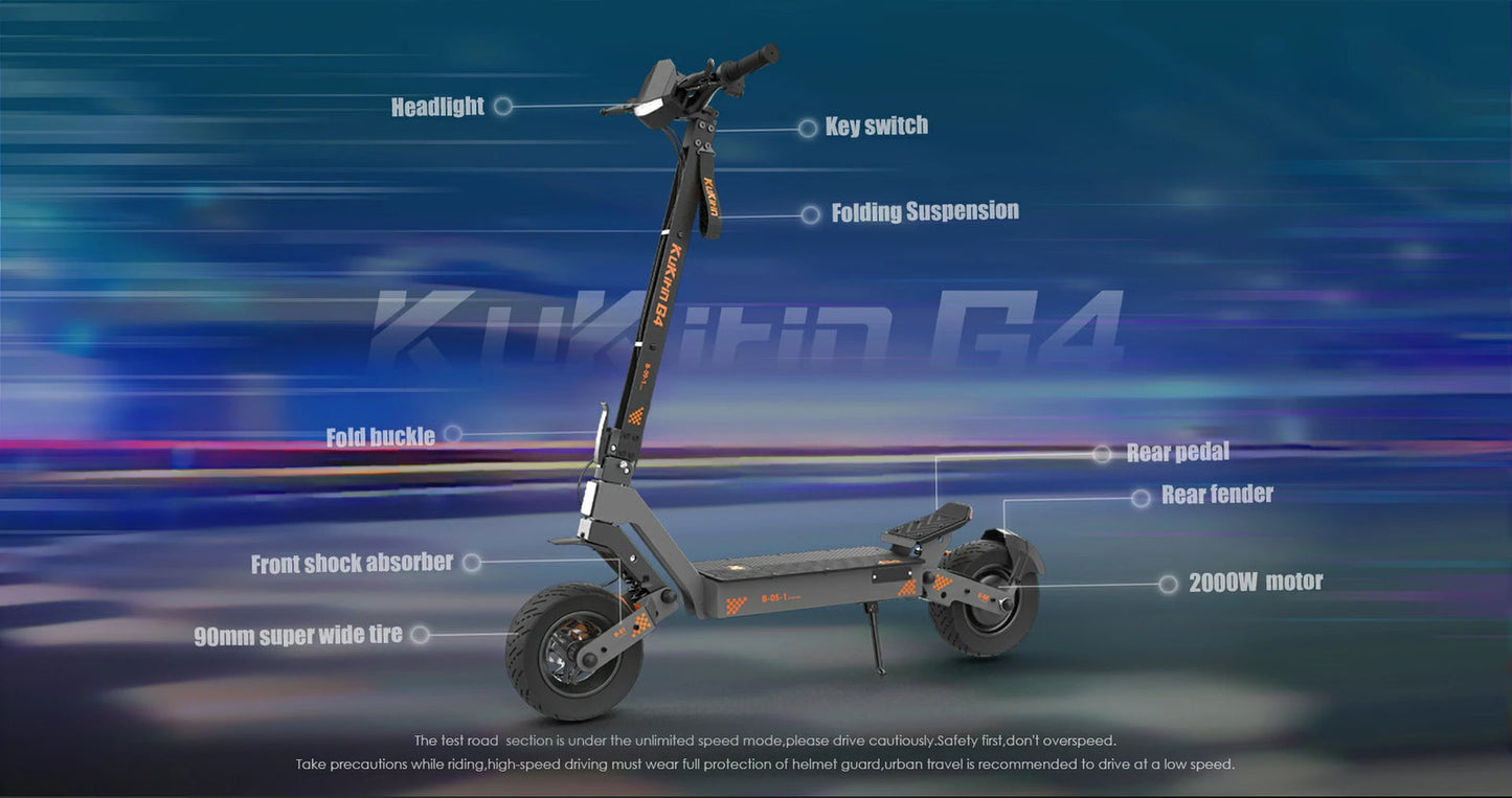 KUKIRIN G4 Folding Electric Scooter