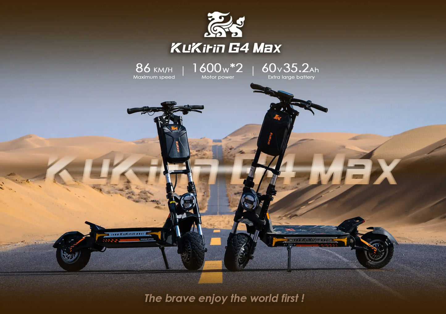 KUKIRIN G4 Max klappbarer Elektroroller