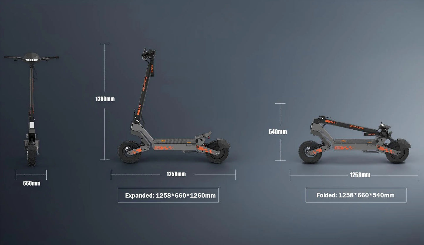 KUKIRIN G2 klappbarer Elektroroller