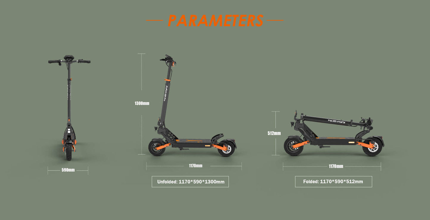 KUKIRIN G2 Pro (VMP) Folding Electric Scooter