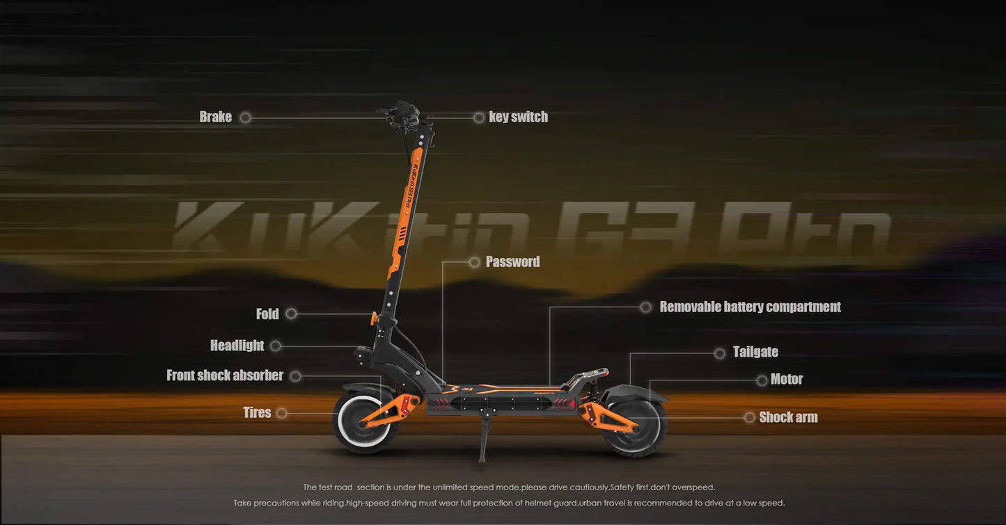 KUKIRIN G3 Pro Folding Electric Scooter