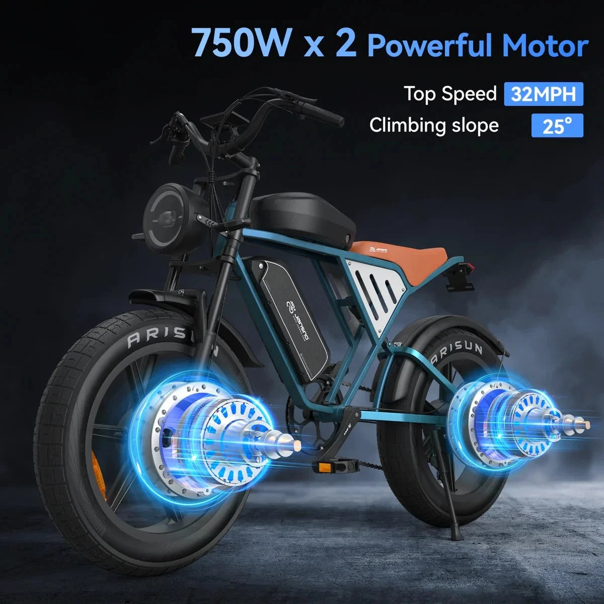 JANSNO X50-17 Elektrofahrrad