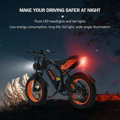 VIPCOO VM6 Fat Tyre Elektrofahrrad