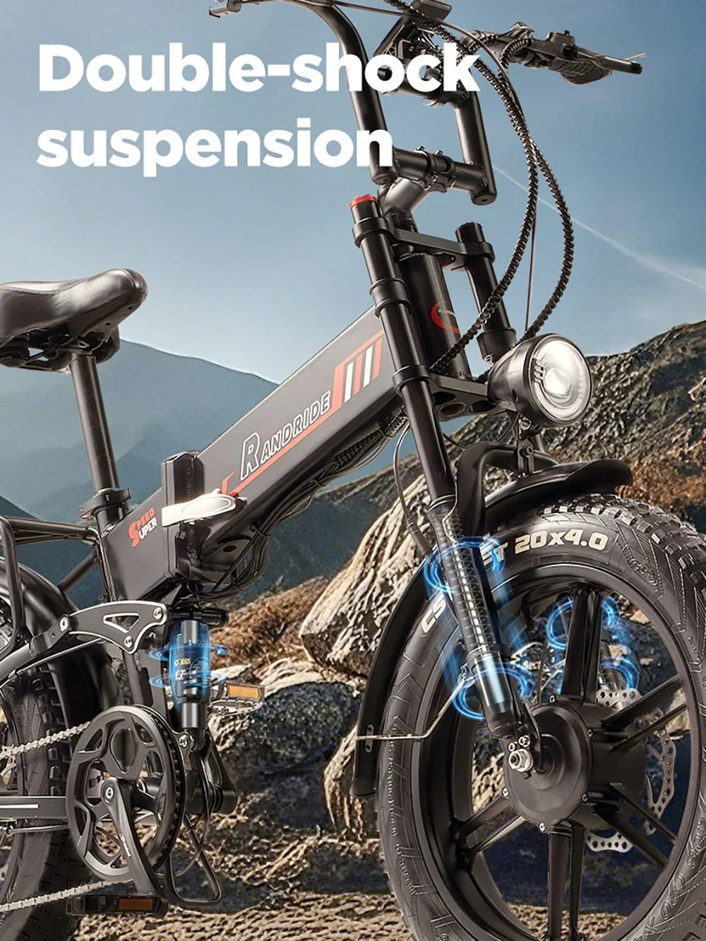 RANDRIDE YX20M-2 Falt-E-Bike