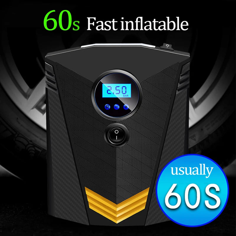 Gonfleur de pneus numérique 150 PSI 12V