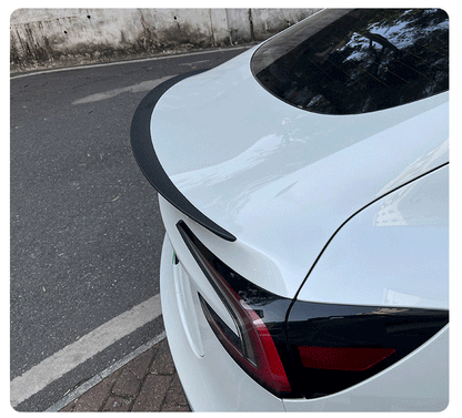 Tesla Model Y 2020-2024 Real Carbon Fibre Rear Spoiler