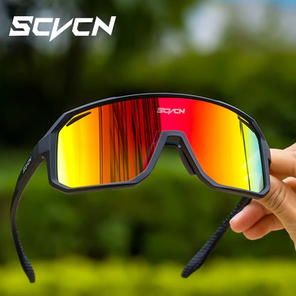 SCVCN UV400 Radsport-Sonnenbrille