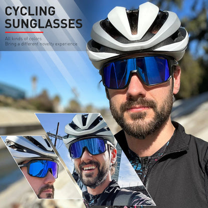 SCVCN UV400 Radsport-Sonnenbrille