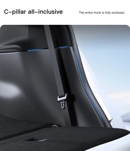Tesla Model Y Juniper Kofferraum-Seitenverkleidung Anti-Kick-Schutz-Set