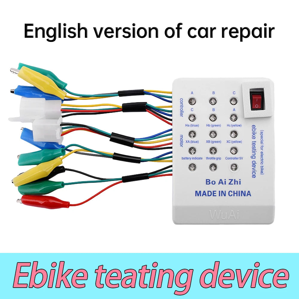 E-Bike Brushless Motor and Controller Tester 24V-72V