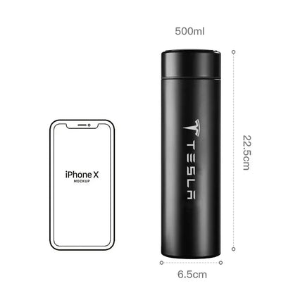 500 ml intelligenter Isolierbecher mit Temperaturanzeige für Tesla