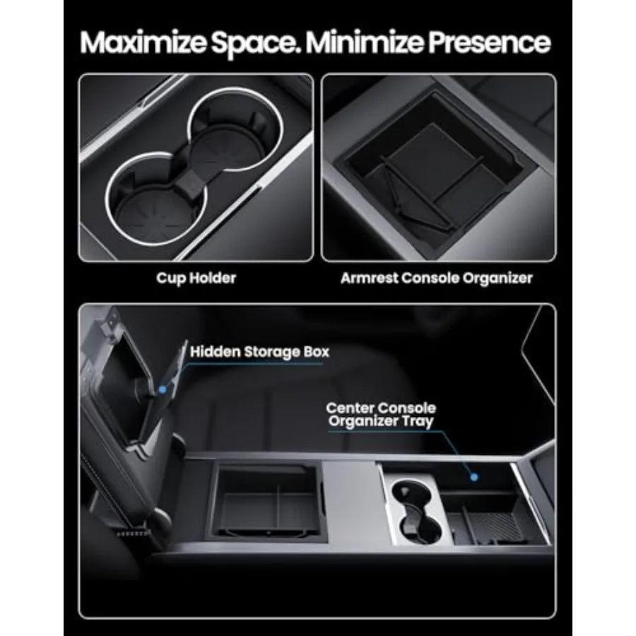 Tesla Model Y Juniper 2025-2026 &amp; Model 3 Highland 2024-2026 Centre Console Organiser