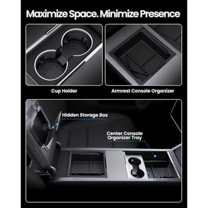 Tesla Model Y Juniper 2025-2026 &amp; Model 3 Highland 2024-2026 Centre Console Organiser