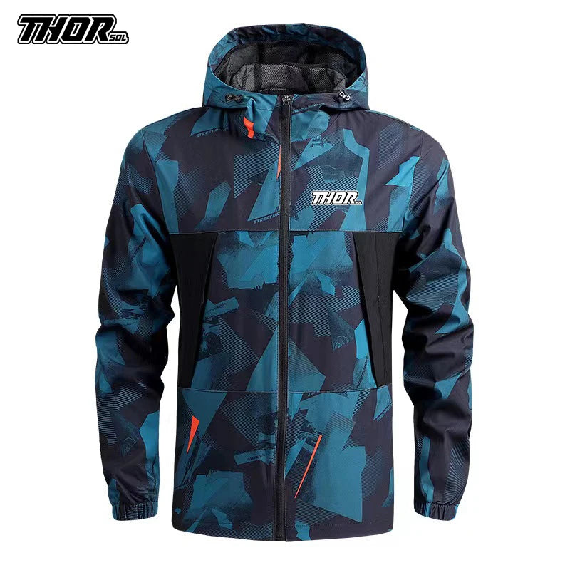 THORSOL Men's MTB Cycling Jacket & Trousers Set for Mountain Biking