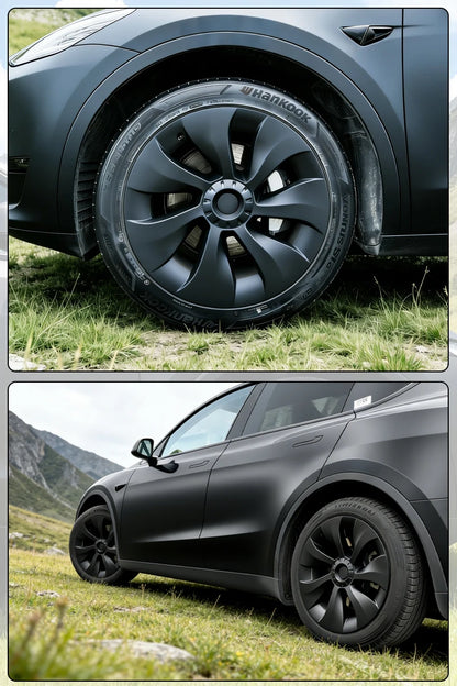 Tesla Model Y 19-Inch Performance Hub Caps 4-Piece Set