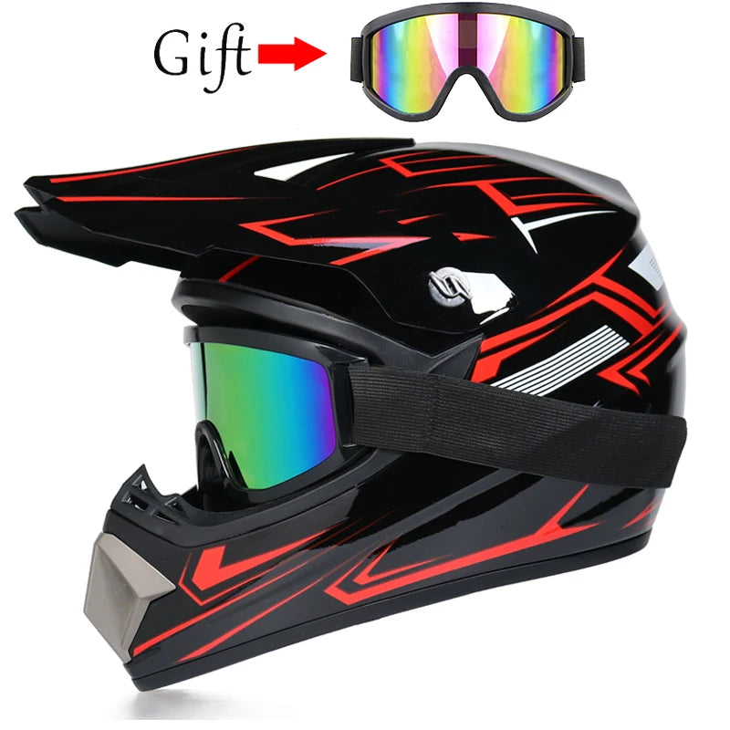 ORZ-905 Off-Road-Motorradhelm, Fahrrad-Geschwindigkeitsabfall, DH-Integralhelm, Rallye-Offroad-Helm
