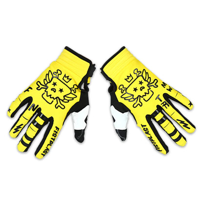 Skull & Bones Full Finger Touchscreen Riding Gloves