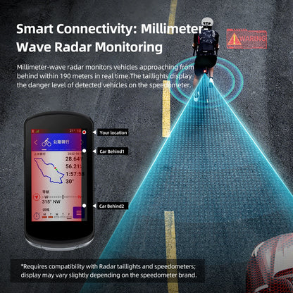 CYCLAMI LA150 Smart Radar Bike Tail Light