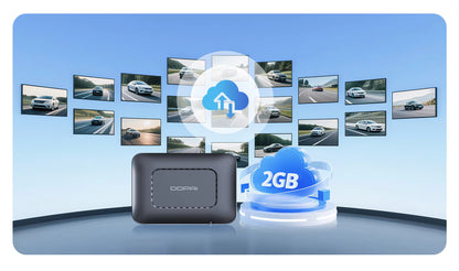 Caméra embarquée DDPAI Z60 Pro 4K avec HDR, GPS et Wi-Fi 5 GHz