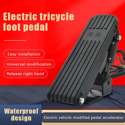 Universal Foot Pedal Throttle for Electric Bikes and Tricycles