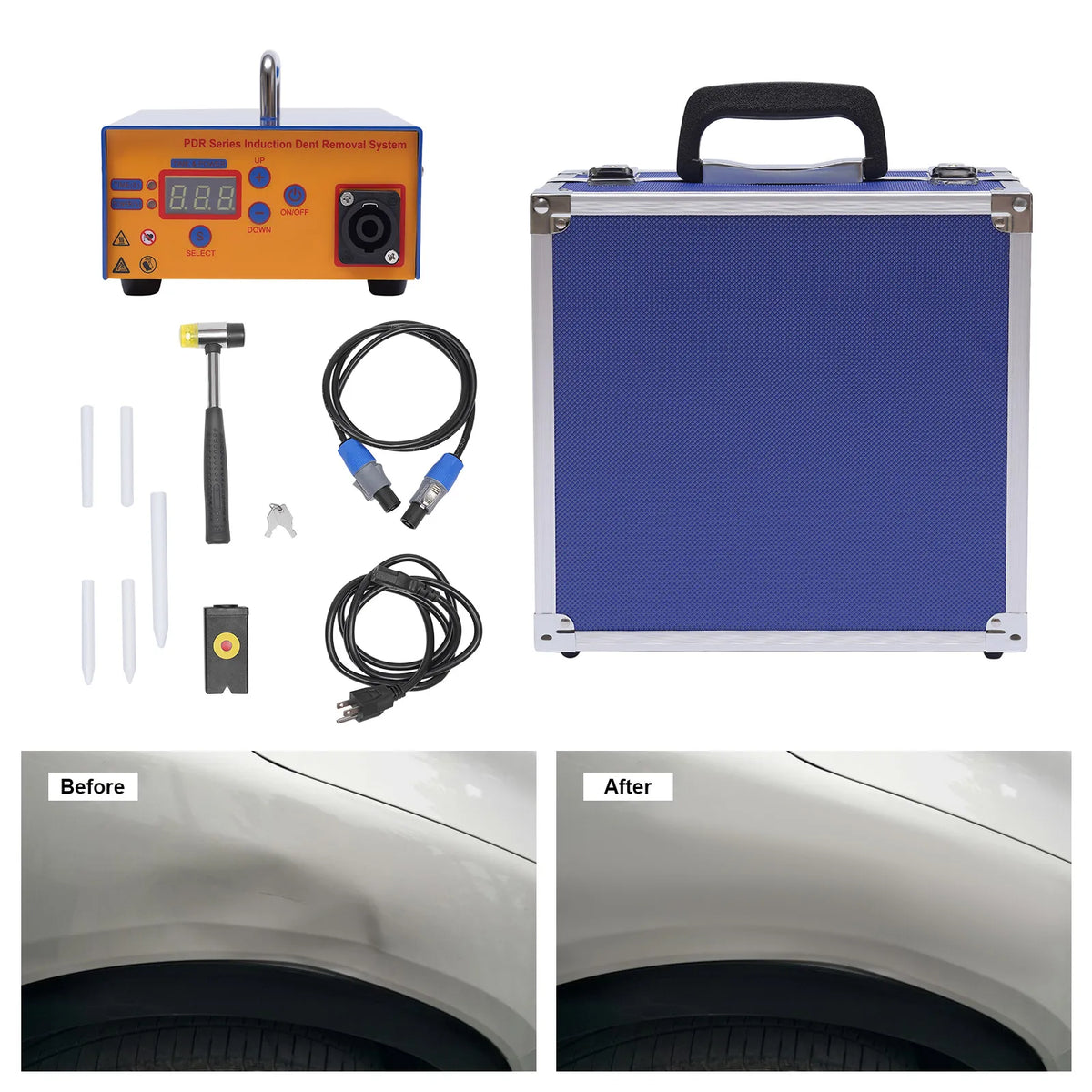Machine de débosselage sans peinture par induction magnétique 1380W