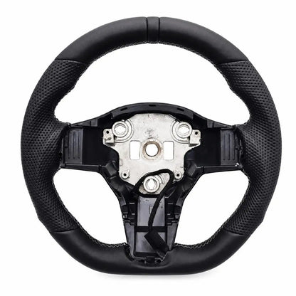 Volant sport en cuir chauffant pour Tesla Model 3 / Model Y