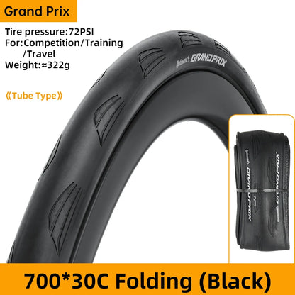 Continental Grand Prix Road Bike Tyre 700 x 25C–32C Folding Clincher