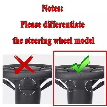Heated Sport Leather Steering Wheel for Tesla Model 3 / Model Y