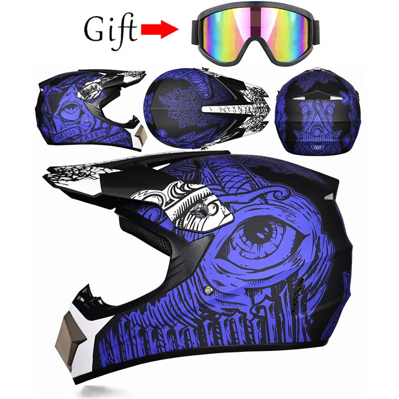 ORZ-905 Off-Road-Motorradhelm, Fahrrad-Geschwindigkeitsabfall, DH-Integralhelm, Rallye-Offroad-Helm