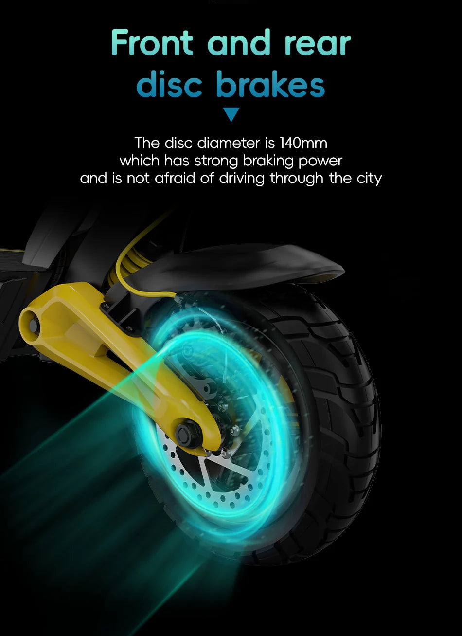 OOTD S10 Klappbarer Elektroroller