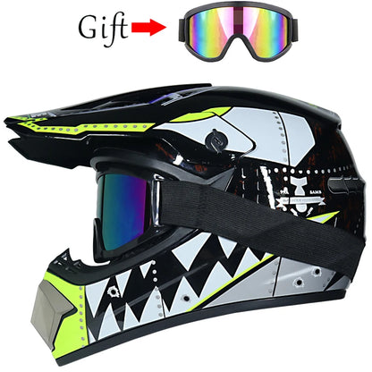ORZ-905 Off-Road-Motorradhelm, Fahrrad-Geschwindigkeitsabfall, DH-Integralhelm, Rallye-Offroad-Helm