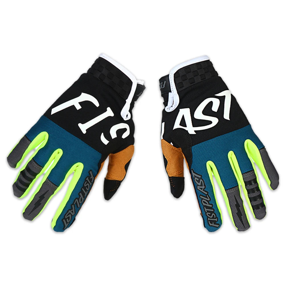 Skull & Bones Full Finger Touchscreen Riding Gloves