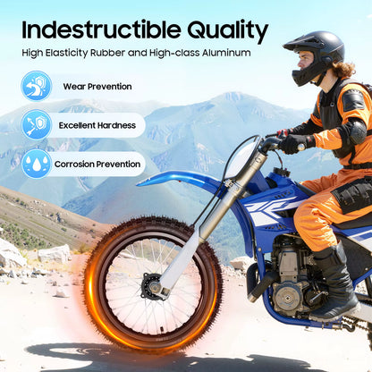 80/100-12 60/100-14 Radnabe mit Reifen, Speichenfelgensatz für Offroad-Motorräder, Vorderrad-Hinterrad-Baugruppe, Upgrade-Modifikation