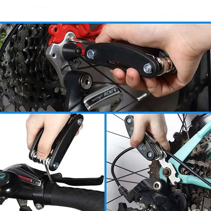 16-in-1 Tragbares Fahrrad-Reparaturwerkzeug