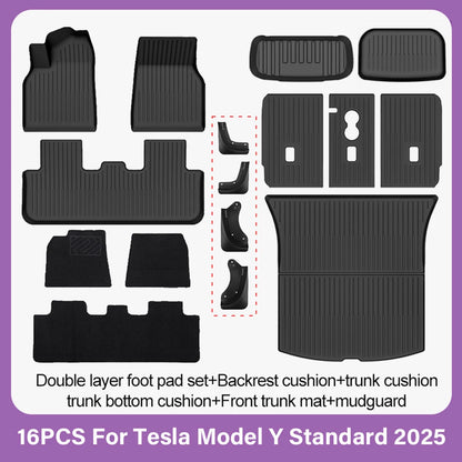 Tesla Model Y Juniper TPE Floor Mats
