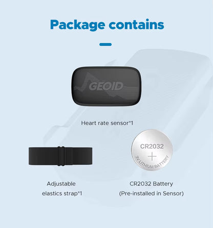 GEOID HS500 Heart Rate Monitor with Bluetooth & ANT+