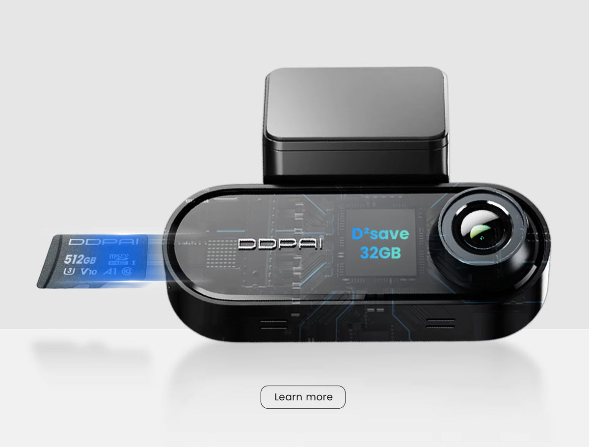 DDPAI N5 Dual 4K Dash Cam with 5GHz WiFi, GPS & AI Radar Parking
