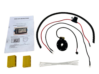 20" Elektrorad-Hinterradnabenmotor-Kit, 48V 1500W Elektrorad-Komplettlaufrad-Umrüstsatz, Elektrofahrrad-Nabenmotor-Kit mi
