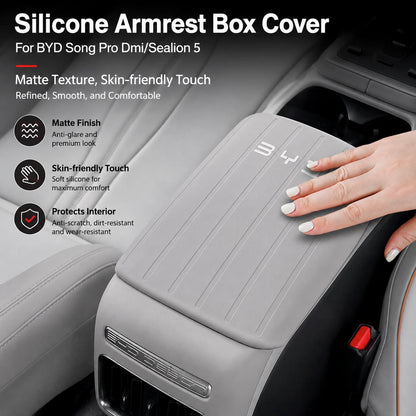Housse d'accoudoir en silicone pour BYD Song Pro DM-i / Sealion 5
