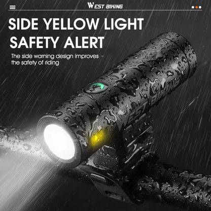 WEST BIKING USB Rechargeable Bicycle Front Light