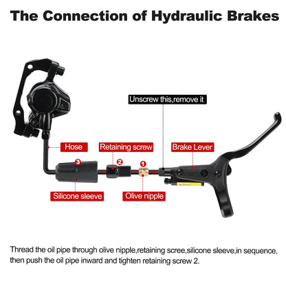 E-Bike-Umrüstsatz für hydraulische Bremsen