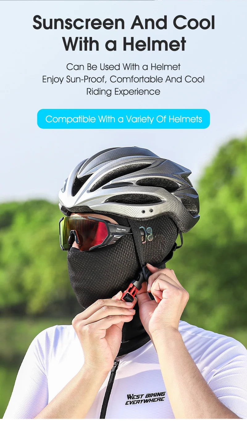 WEST BIKING Sommer Sturmhaube