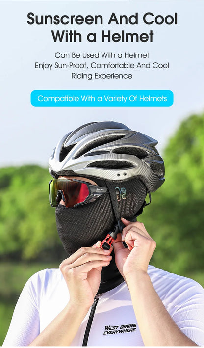WEST BIKING Sommer Sturmhaube