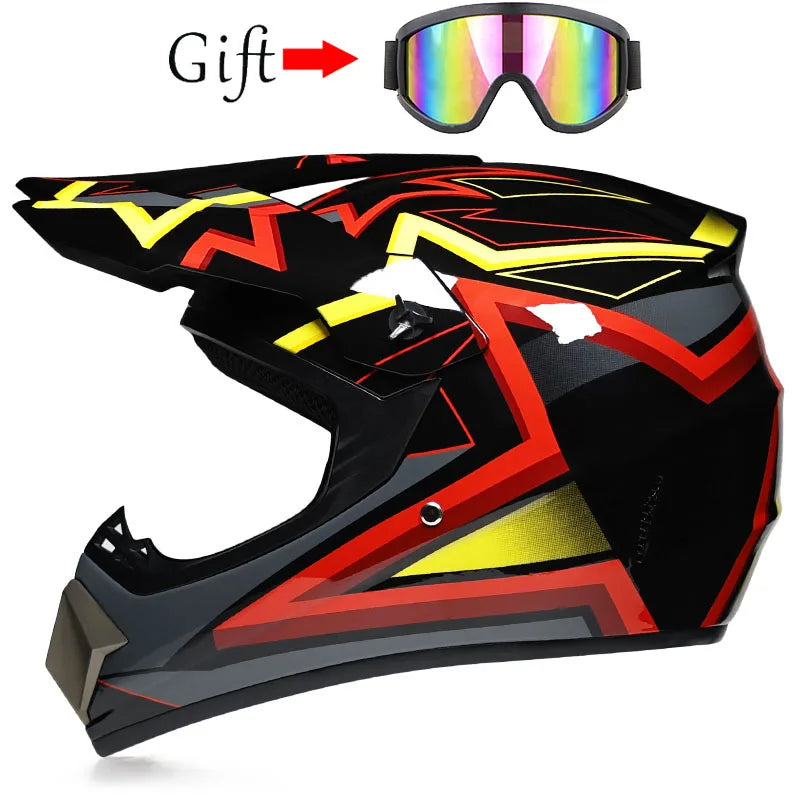 ORZ-905 Off-Road-Motorradhelm, Fahrrad-Geschwindigkeitsabfall, DH-Integralhelm, Rallye-Offroad-Helm