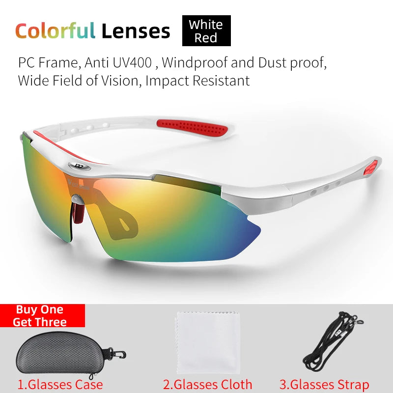 WEST BIKING UV400 Schutz Fahrradbrille