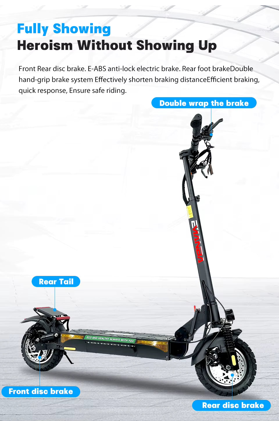 EMANBA L12 Klappbarer Elektroroller