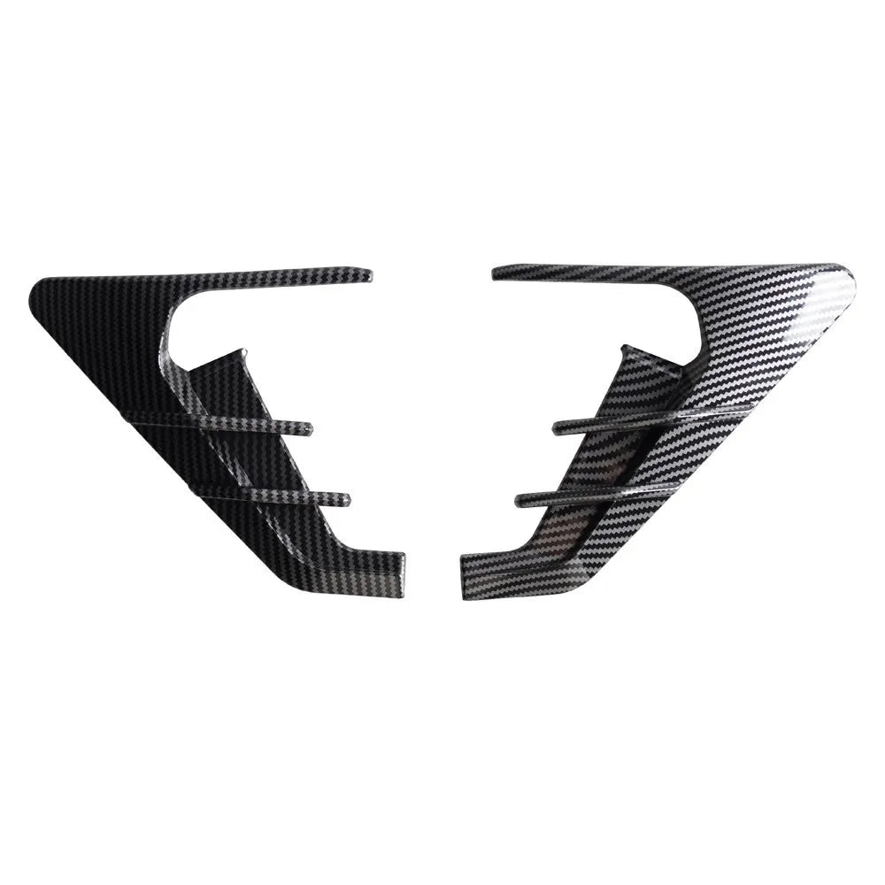 Bright Carbon Fibre Side Camera Covers for Tesla Model 3 / Model Y