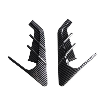 Bright Carbon Fibre Side Camera Covers for Tesla Model 3 / Model Y
