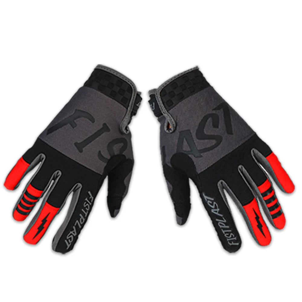 Skull & Bones Full Finger Touchscreen Riding Gloves
